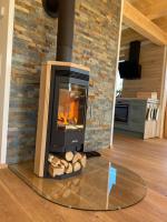 Plán poschodí v ubytovaní Chalet am Skigebiet mit Sauna, Bar, Billard, Carport und Kinderspielzimmer