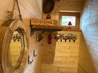 Plán poschodí v ubytovaní Chalet am Skigebiet mit Sauna, Bar, Billard, Carport und Kinderspielzimmer