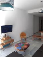 Televízia a/alebo spoločenská miestnosť v ubytovaní Centro Histórico 2 Bedrooms