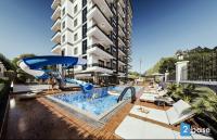 Bazén v ubytování Sky hill luxury apartments nebo v jeho okolí