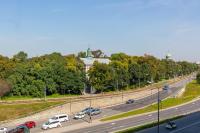 Půdorys ubytování Business Studio Apartments Wolska by Noclegi Renters