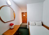 Postel nebo postele na pokoji v ubytování Motel Thessaloniki
