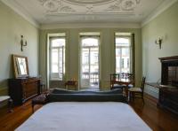 Postel nebo postele na pokoji v ubytování Maison des Amis Porto