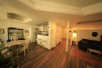 A seating area at Cozy Flat