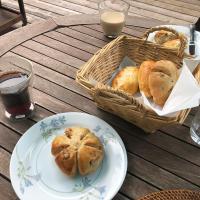 ロッジの敷地内または近くでの食事または食べ物