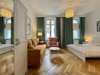 Łóżko lub łóżka w pokoju w obiekcie Chili Apartment