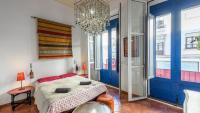 A bed or beds in a room at Villa El Patio Andaluz Velez-Malaga by Ruralidays