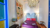 A bed or beds in a room at Villa El Patio Andaluz Velez-Malaga by Ruralidays