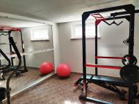 Fitness centrum a/nebo fitness zařízení v ubytování Dali Apartment Szentendre