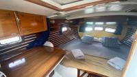 Posezení v ubytování Spacious and cozy caribbean boat in Barcelona with tour option