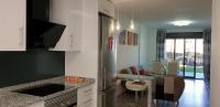 Kuchyň nebo kuchyňský kout v ubytování Boutique apartment near the beach, 1 Gbps Wi-Fi