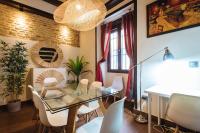 A seating area at Divi Apartments Villa Reyes 2
