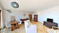 A television and/or entertainment centre at Lomas de los Monteros - Apartment with seaviews
