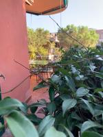 A garden outside EMI's Guest House
