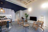 TV a/nebo společenská místnost v ubytování Barcelona Touch Apartments - Rosich