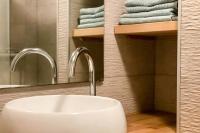 Koupelna v ubytování Apartamento con personalidad a 600 m de la playa.
