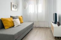 Postel nebo postele na pokoji v ubytování Apartamento con personalidad a 600 m de la playa.
