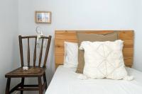 Postel nebo postele na pokoji v ubytování Apartamento con personalidad a 600 m de la playa.