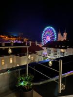 Nespecifikovaný výhled na destinaci Eger nebo výhled na město při pohledu z apartmánu