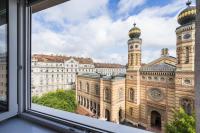 Výhľad na mesto Budapešť alebo výhľad na mesto priamo z apartmánu