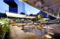 Posezení v ubytování The Level at Melia Barcelona Sky