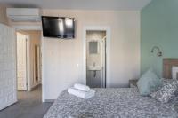 Postel nebo postele na pokoji v ubytování Villa La Casita Burriana Nerja