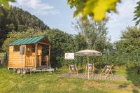 Zahrada ubytování Chalets am Badesee Lassing