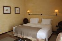 Uma cama ou camas num quarto em Pousada Convento de Belmonte