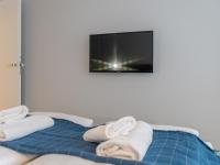 Posteľ alebo postele v izbe v ubytovaní Apartament Premium Bliżej Morza