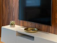 Televízia a/alebo spoločenská miestnosť v ubytovaní Apartament Premium Bliżej Morza