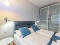 Posteľ alebo postele v izbe v ubytovaní Apartament Premium Bliżej Morza