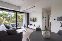 A television and/or entertainment centre at Hestia - Alexandras 38