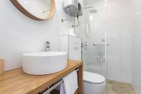 Koupelna v ubytování Apartmani Benzon