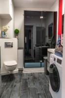 Kúpeľňa v ubytovaní Apartament u Hippków