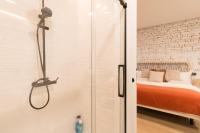 Postel nebo postele na pokoji v ubytování New Abando AC by Staynnapartments