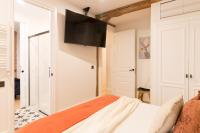 Postel nebo postele na pokoji v ubytování New Abando AC by Staynnapartments