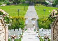 Vonkajšia záhrada v ubytovaní Hotel Villa Cariola