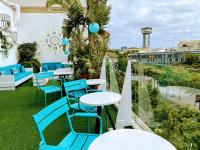 Vonkajšia záhrada v ubytovaní Hotel 54 Barceloneta