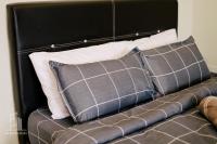 9am-5pm, SAME DAY CHECK IN AND CHECK OUT, Work from Home, Comfy & Quiet Tamarind Suites-Cyberjaya by Flexihome-MY,にあるベッド