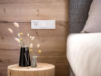 Posteľ alebo postele v izbe v ubytovaní Apartment Gartenapartment by Interhome