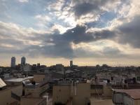 Výhľad na mesto Barcelona alebo výhľad na mesto priamo z apartmánu