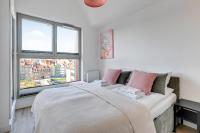Posteľ alebo postele v izbe v ubytovaní LOFT 1&2 - Grano Residence