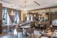 CALVARY Hotel & Restaurant Vilniusにあるシーティングエリア