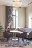 CALVARY Hotel & Restaurant Vilniusにあるシーティングエリア