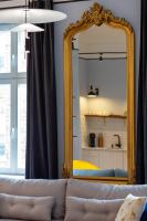 Plán poschodí v ubytovaní LUX Golden Apartment Praga Kępna by Renters Prestige