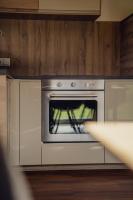Kuchyňa alebo kuchynka v ubytovaní Aberle Apartments