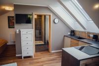 Kuchyňa alebo kuchynka v ubytovaní Aberle Apartments