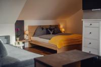 Posteľ alebo postele v izbe v ubytovaní Aberle Apartments