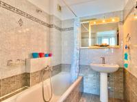 A bathroom at SeaFront Villa Ourania