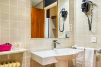 Koupelna v ubytování Hotel Vejo